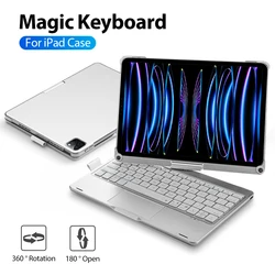 Magic Keyboard Case For Ipad Pro 11 12.9 12 9 4th 2022 6th Mini 6 Air 5 4 3 9th 10th Generation 10.9 10.2 10.5 2023 Funda Cover