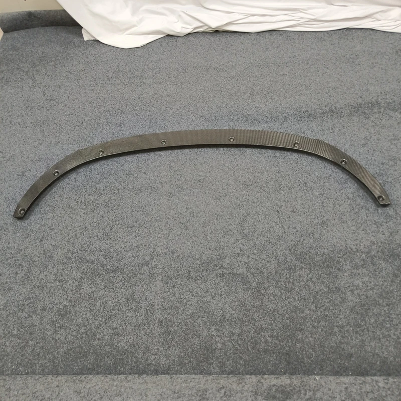 STLFW205 C43 C200 C300 شفة أمامية من ألياف الكربون لفئة C W205 C43 2020-2023 #4