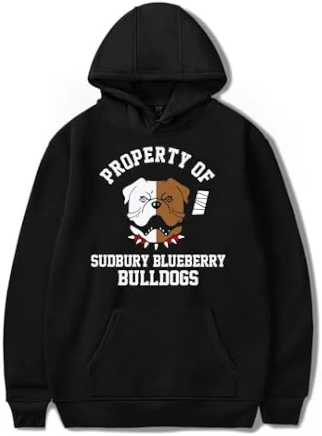 Shoresy TV Series Sudbury Blueberry Bulldogs 69 Logo Hoodie Sweatshirt Hip Hop Pullover Unisex