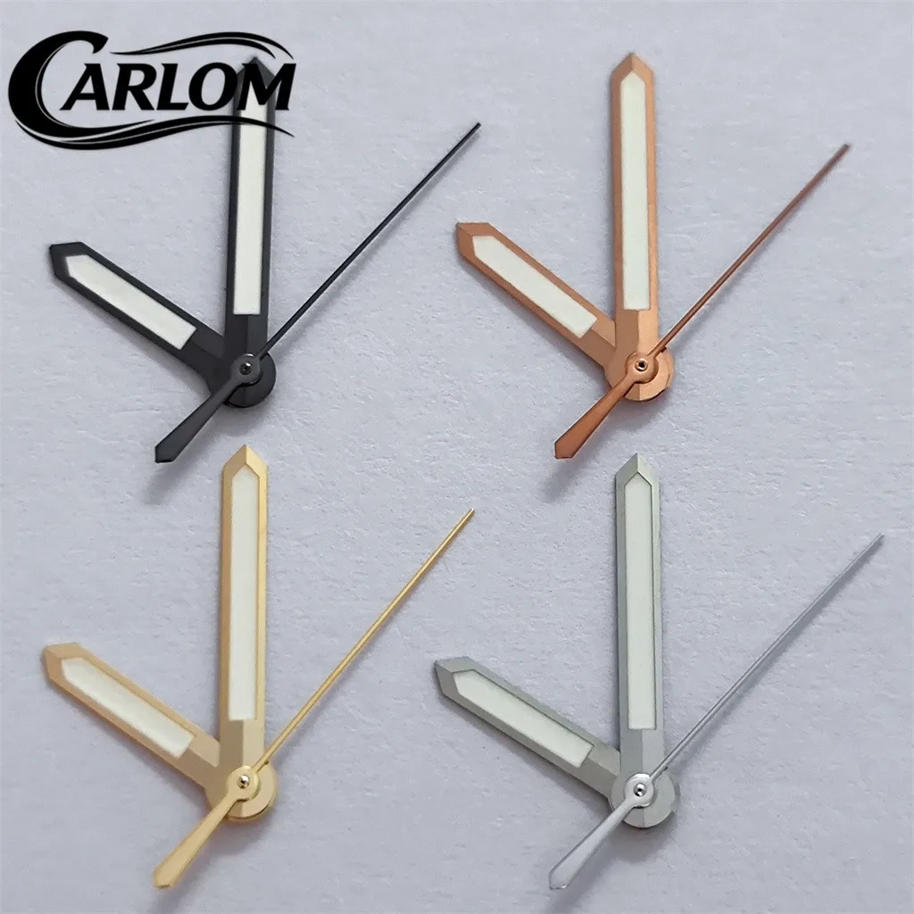 NH Watch Hands For NH35 NH36 NH38 NH39 NH70 Movement Green Luminous High Quality Watch Accessories Silver Black Gold Red White