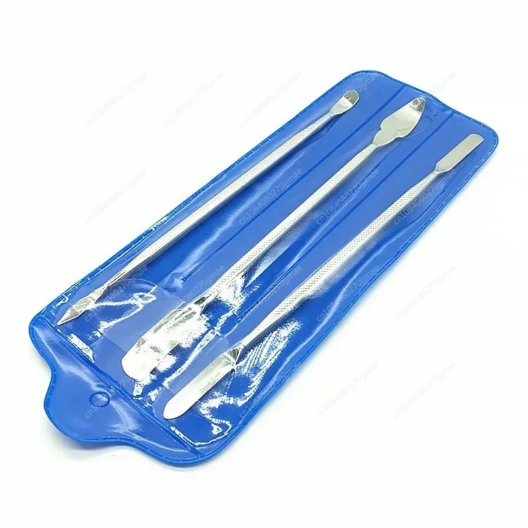 Multi-purpose Metal Crowbar for Car Spare Tools, Plus Hard Version Flat Nozzle Three Sets Computer Repair Shell Opening Artifact