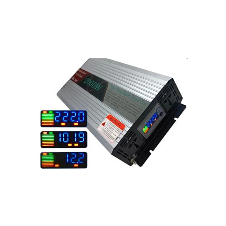 

Car Inverter 12V 220V Pure Sine Wave Voltage Transformer 2500w 5000w 24V 48V
