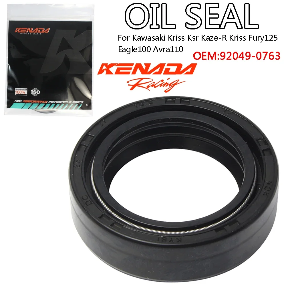 KENADA Racing Oil Seal Front Shock For Kawasaki Kriss Ksr Kaze-R Kriss Fury125  Eagle100 Avra110 92049-0763