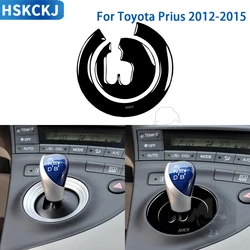 For Toyota Prius 2012 2013 2014 2015 Accessories Car Black Plastic Interior Gearshift Transmission Trim Sticker Decoration