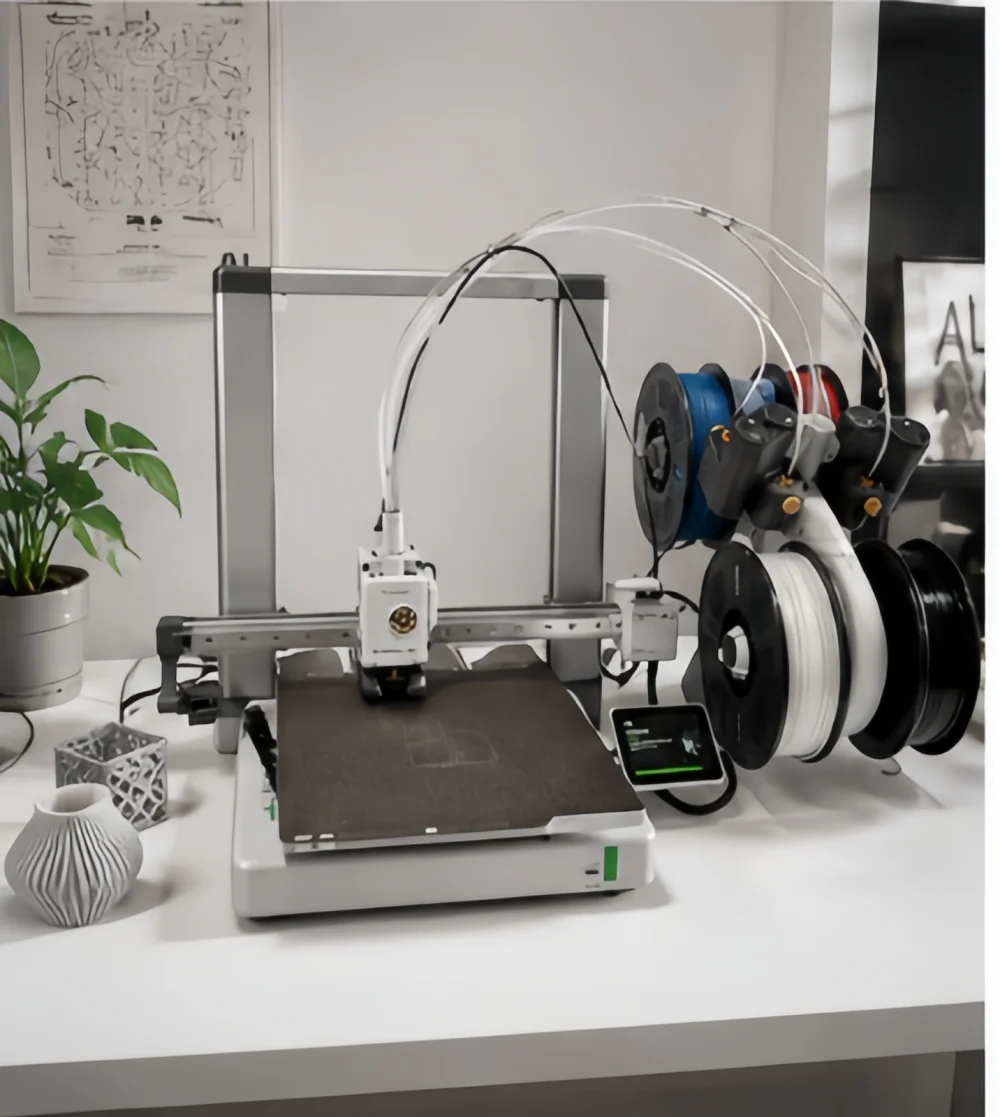 Global Version BBambu Lab A1 Combo High Precision 3D Printer For Rapid Prototyping Product Development And Engineering