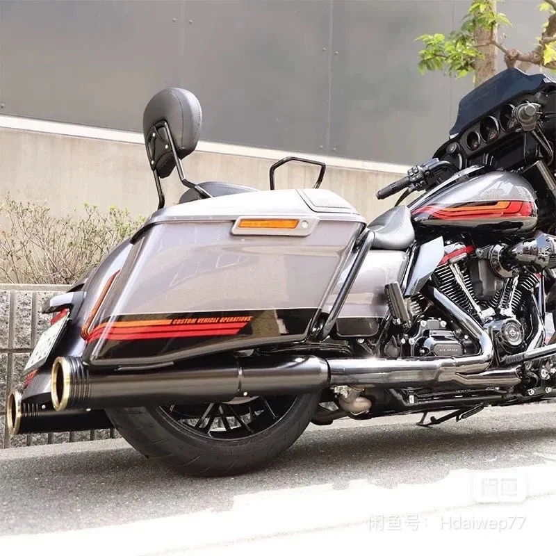 Motorcycle Exhaust System Muffler Exhaust Pipe For Harley Touring Electra Glide Road King CVO Street Glide Road Glide 97-24