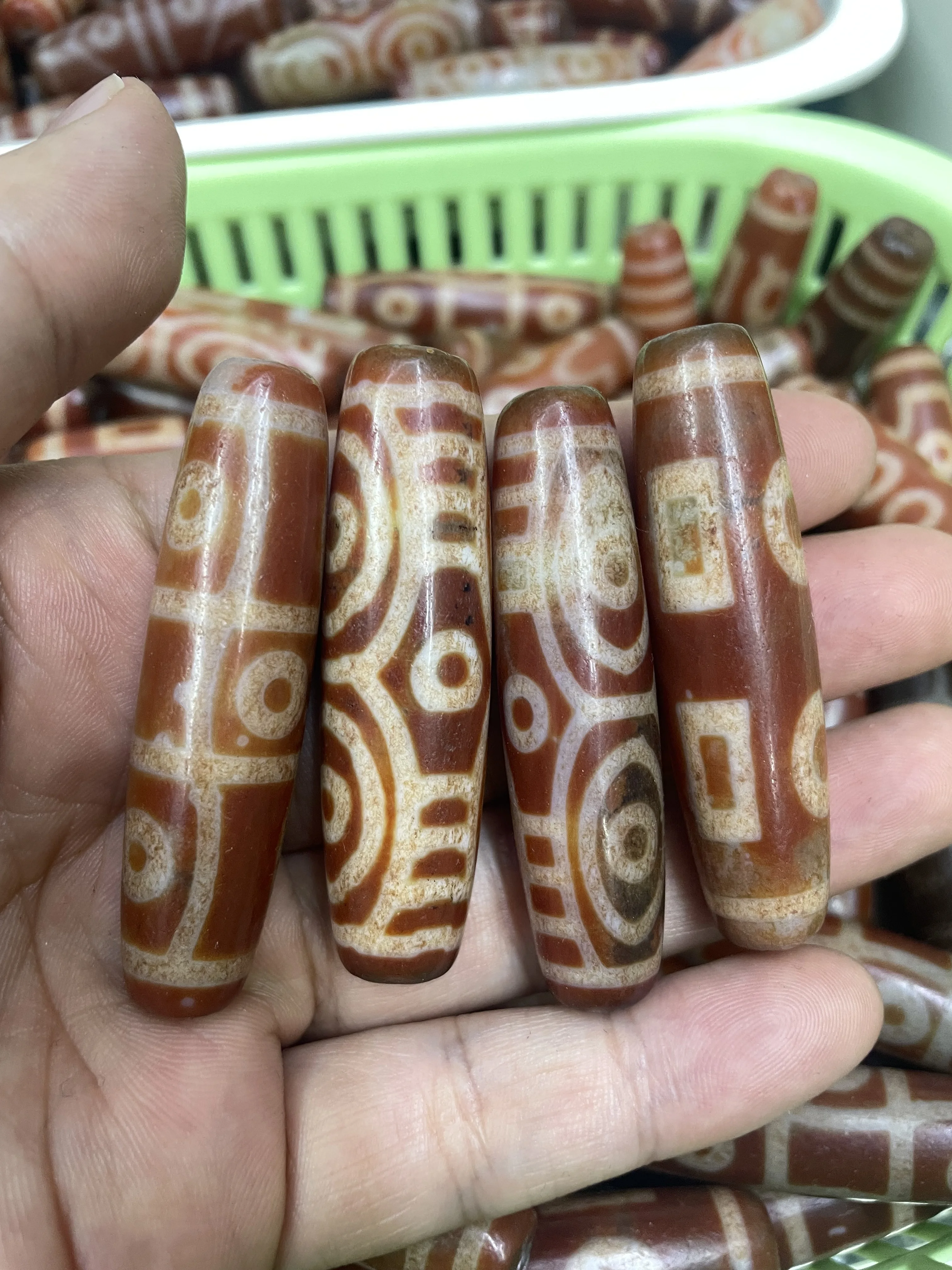 A Special Link Whole Sale Lots Do not order directly For Selecting items Make Inquiry Tibetan Oily Patina dZi Bead Dapengtonghuo