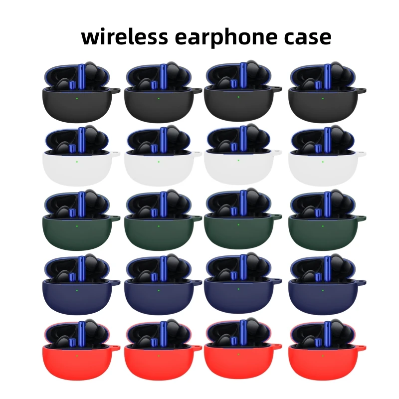 1pcs Soft Silicone Case For Apple Airpods Pro Wireless Headset Case Charging Box Solid Color Fashion Earphones Case