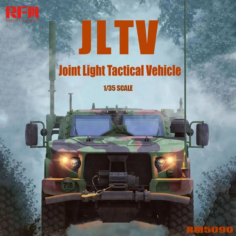 1:35 RM5090 Assembly Model Scale Joint Light Tactical Vehicle Model Building Kits for Military Model Hobby Collection DIY