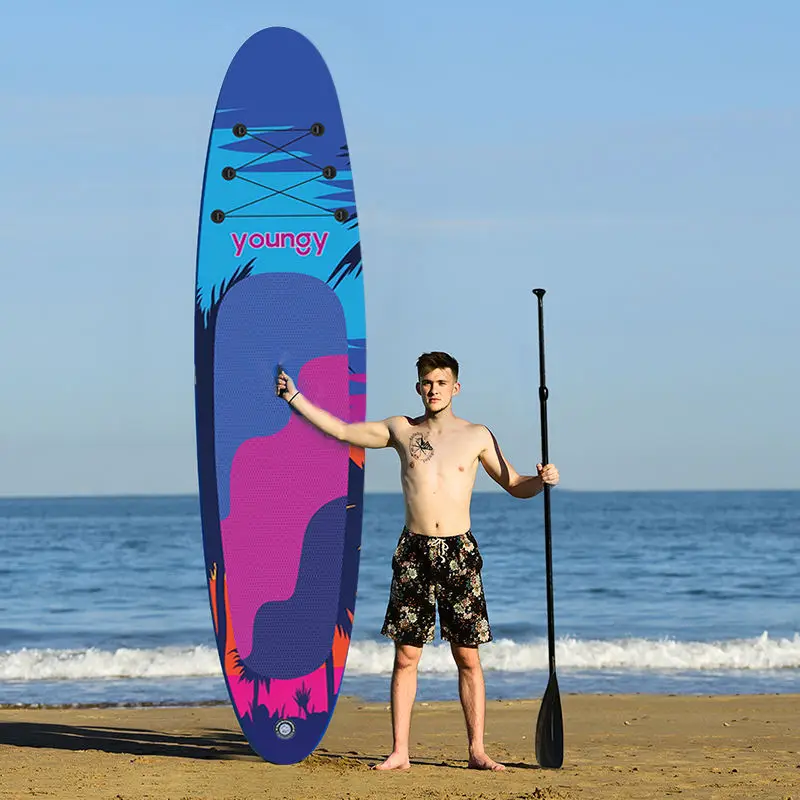 Youngy sup stand up paddle board inflável surf equipamentos de esportes aquáticos placa inflável paddle sup board