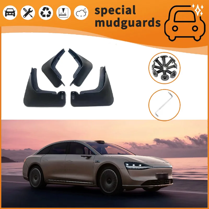 

For 2024 Stelato S9 Mudguards Fender Mudflaps Front Rear Flares Splash Guards Cover Car Accessorie