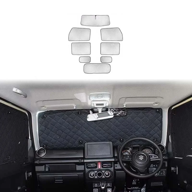 

Luxury Side Window Car Sunshade Breathable Sun Screen Glare Reduction for Jimny 5-door Accessories