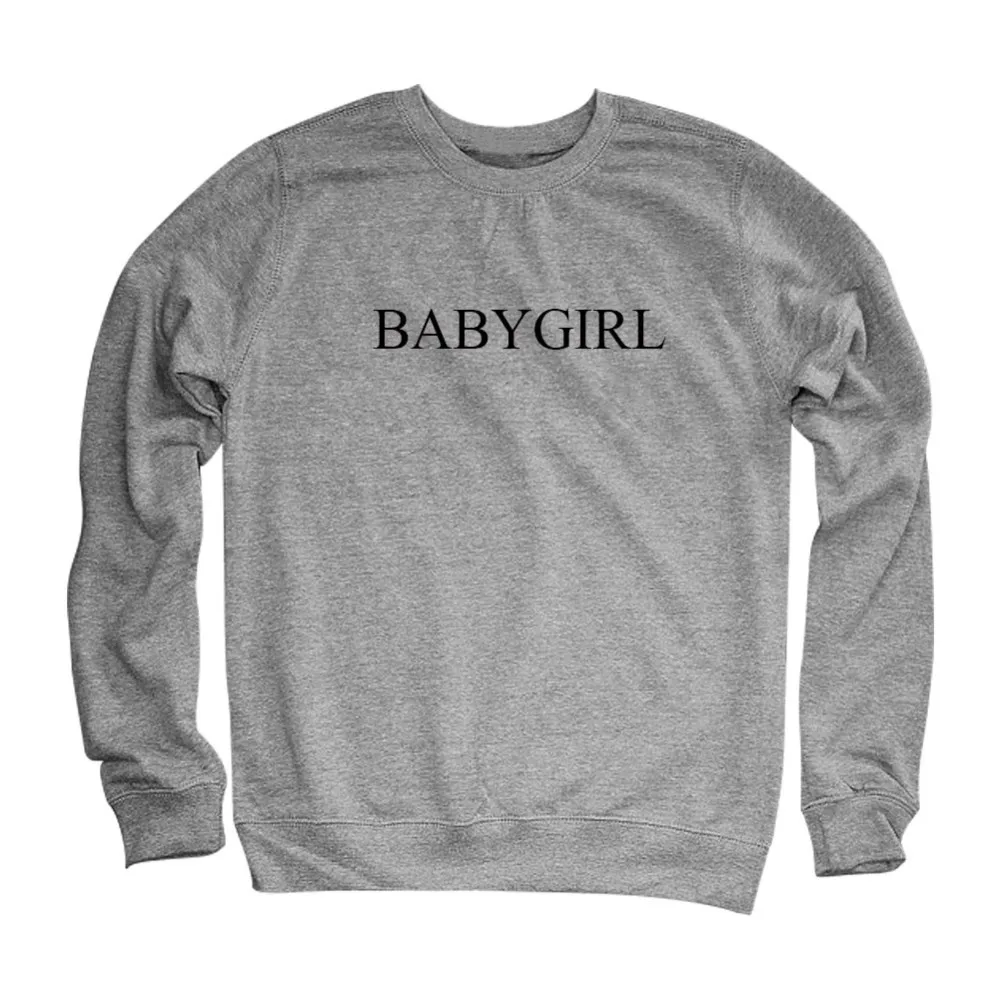 Autumn Winter Fall Clothing Sweat Babygirl New Classics Fashion  Shirts Hoodies Women  Sweatshirts Ladies