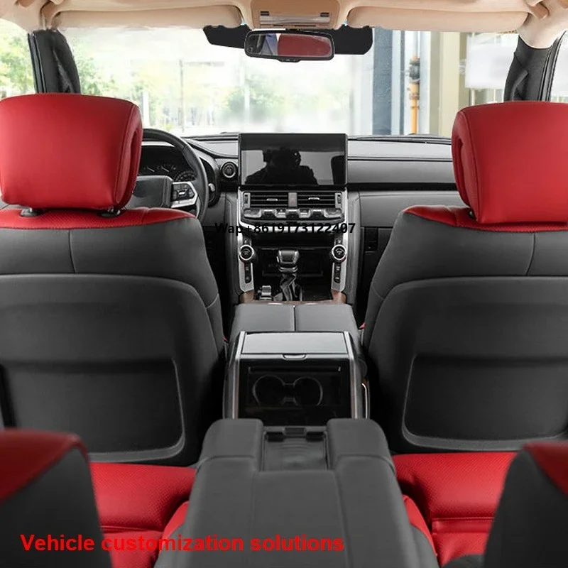 Professional LC200 LC300 Aluminum Luxury Interior Conversion Set OEM Style Dashboard Door Cards Center Console Land Cruiser 200