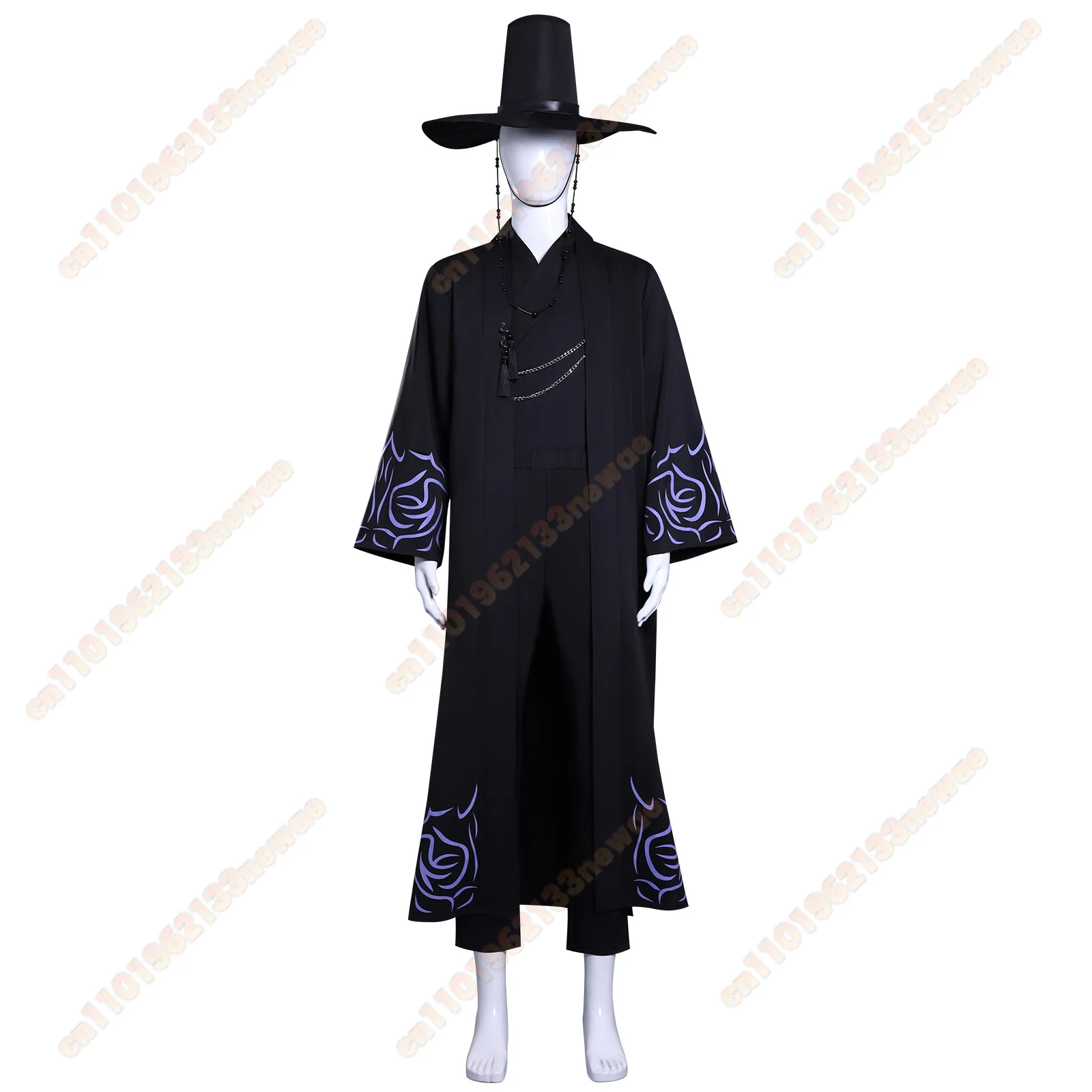 Аниме KPop Saja Boys Demon Hunters Jinu Saja Косплей Костюм Черный сценический наряд Baby Saja Хэллоуин Вечеринка Женщины Мужчины