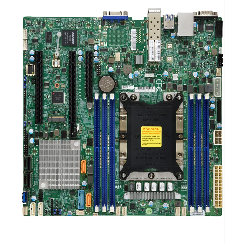 X11SPM-TPF For Supermicro One-way LGA3647 Server MicroATX Motherboard C622 Chipset Support 2nd Gen Intel Xeon Perfect Tested