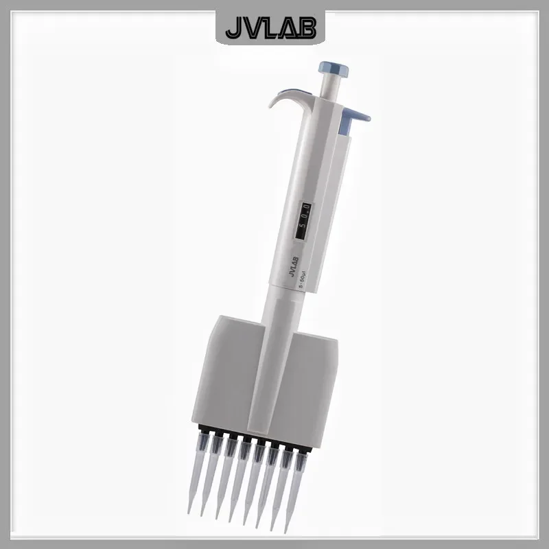 Multi-channel Pipette Ejector 121(C) Autoclavable Adjustable Volume Pipette Eight/Twelve-channel Micropipettor Pipet 0.5~300ul