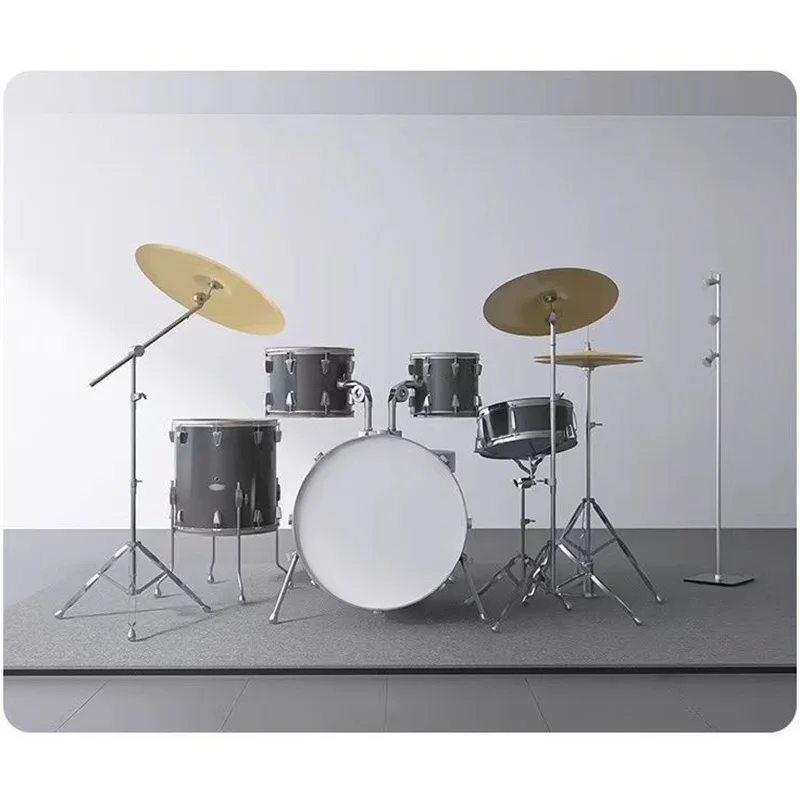 3 Layers Sound Insulation Shock Pad Noise Reduction Piano Frame Treadmill Buffer Drum Kit Sound Insulation Jazz Drum Sponge Pad