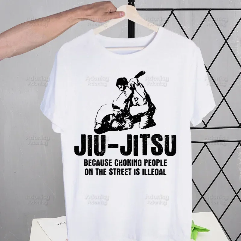 

Jiu Jitsu Rashguard Murder Yoga Hip Hop Streetwear Print T Shirt Harajuku TShirts Short Sleeve Fashion Casual T-Shirt Tops Tees