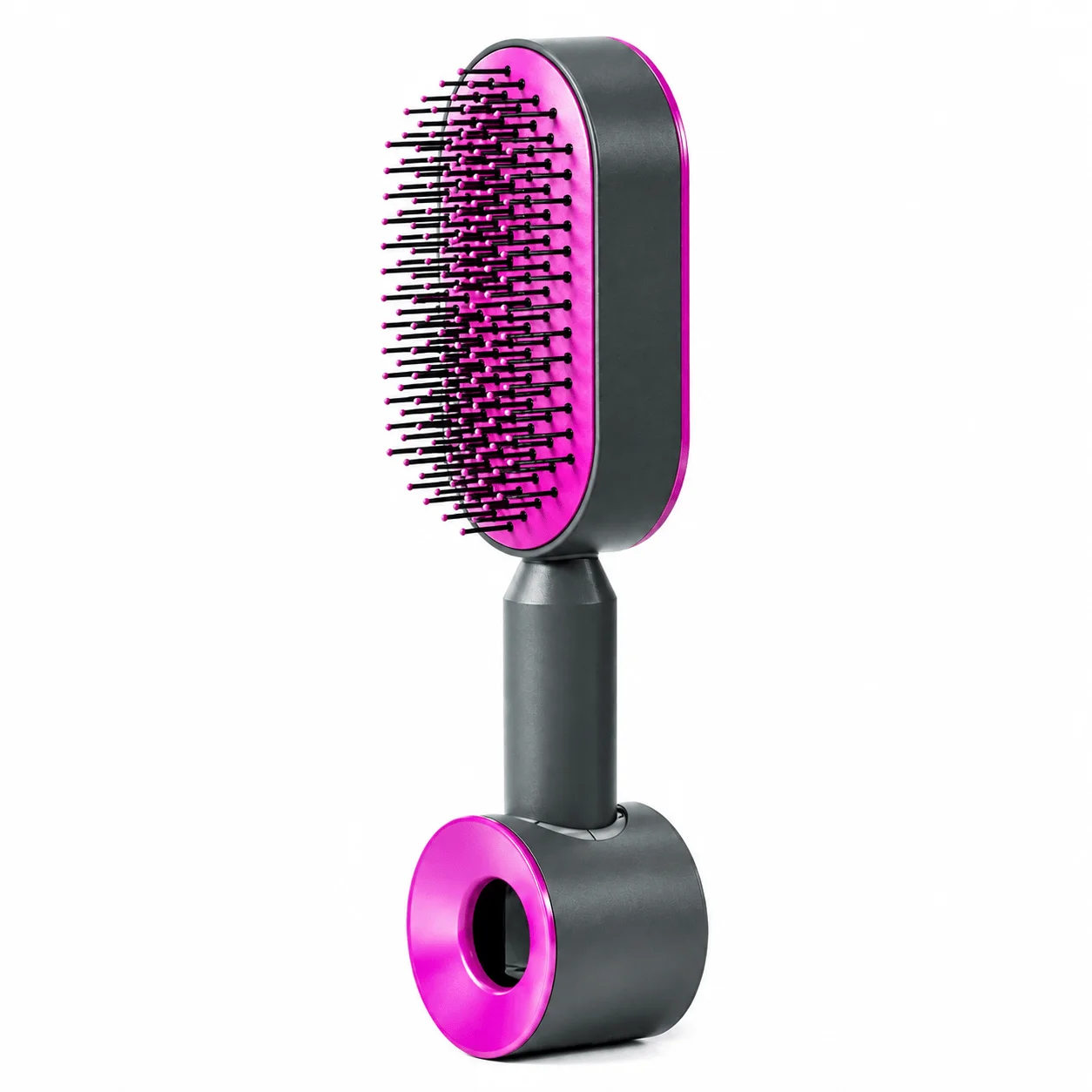 2PCS (Comb + Base) Upgraded Press‑to‑Clean Air Cushion Comb, Airbag Massage Comb, Hair Comb