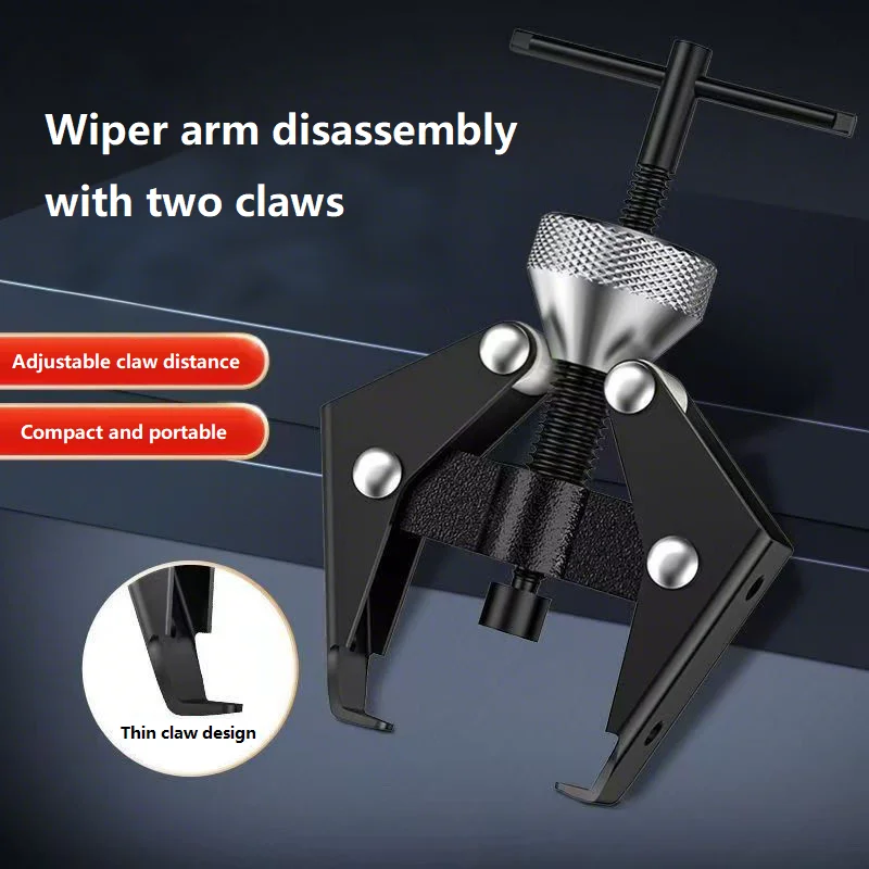 Professional Wiper Arm Puller Removal Tool - Durable Battery Terminal & Wiper Arm Extraction Tool for Cars