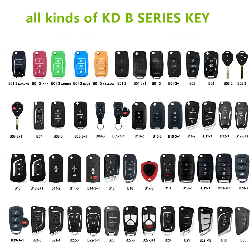 2pcs KEYDIY B Series Remote B01 B02 B04 B05 B11 B12 B15 B18 B19 B21 B22 B25 B27 B28 B29 B30 B33 B34 B35 B36