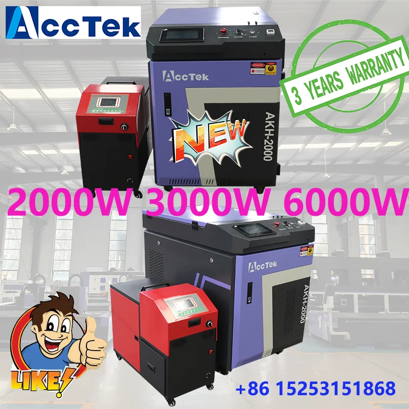 NEW Automatic Laser Welder cnc Intelligent Control 2KW 3KW 6KW 3000W Handheld Laser Welding Cleaning Machines for Metal