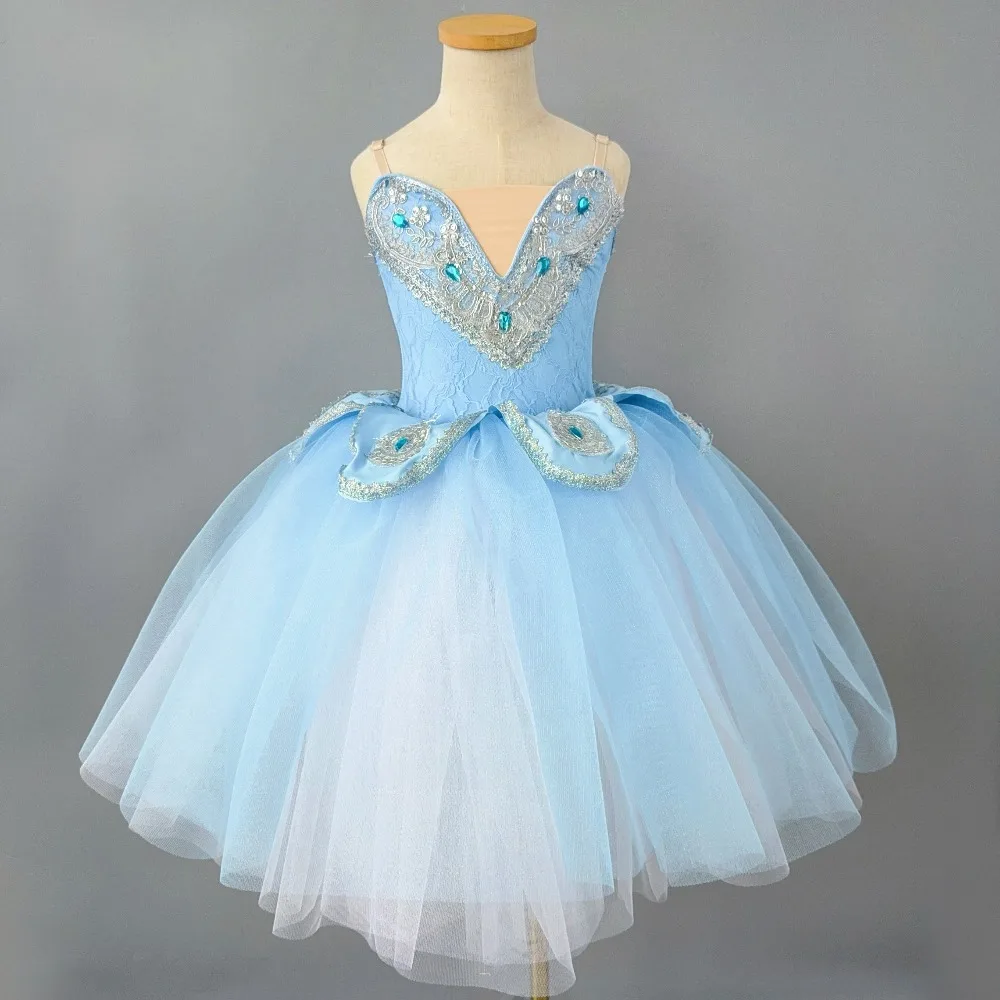 Ballet Dress Tutu Children's Clothing Kids Show Girl Ballet Leotards Vestidos Summer Girls Dresses Baby Outfit Robe Enfant Fille