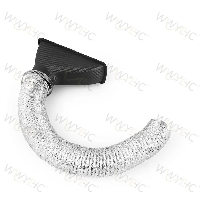 Suitable for Car Front Bumper Intake Pipe Air Funnel Kit Intake Horn Air Guide