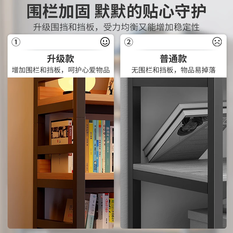 رف، رف عرض رف غرفة المعيشة المنزلي المتكامل من الأرض إلى السقف #3