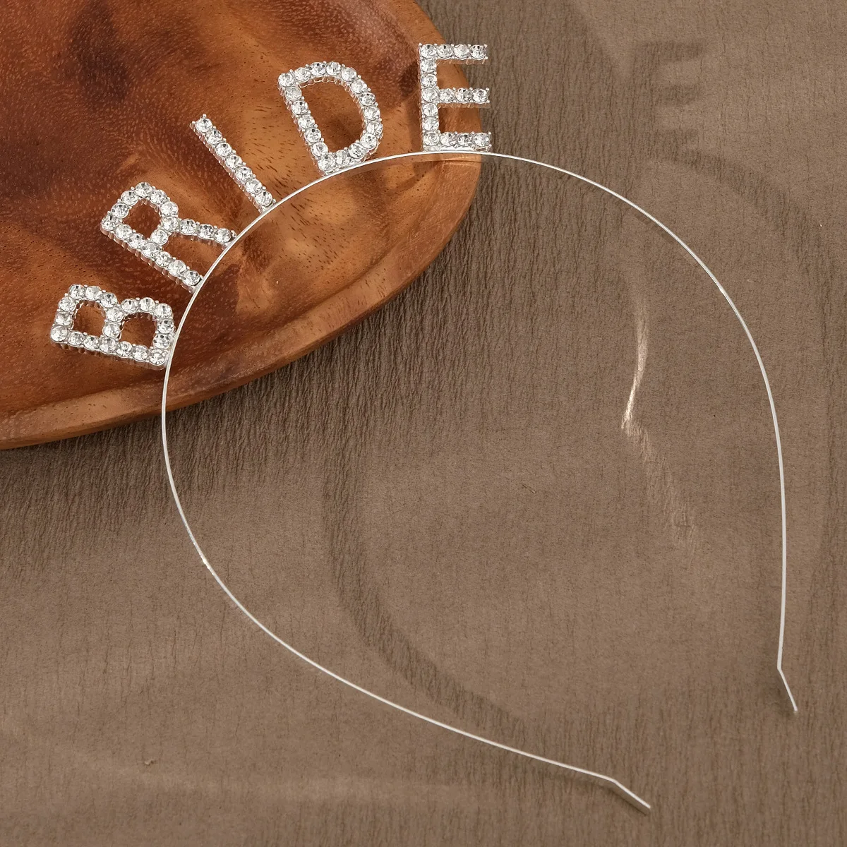 Креативный головной убор со стразами в виде алфавита «НЕВЕСТА» — свадебная повязка для волос для невесты, подружки невесты, девичника