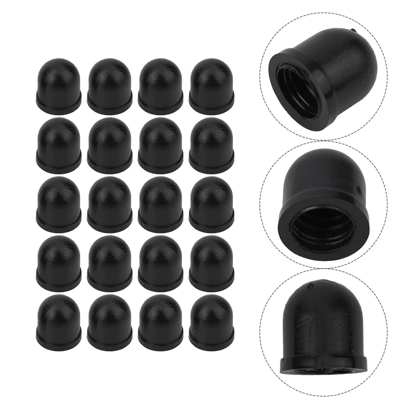 20Pcs Replacement Skateboard Pivot Cups 12mm Skateboard Longboard Accessories Pivot Tube For 3.25 Inch Small Fish Part