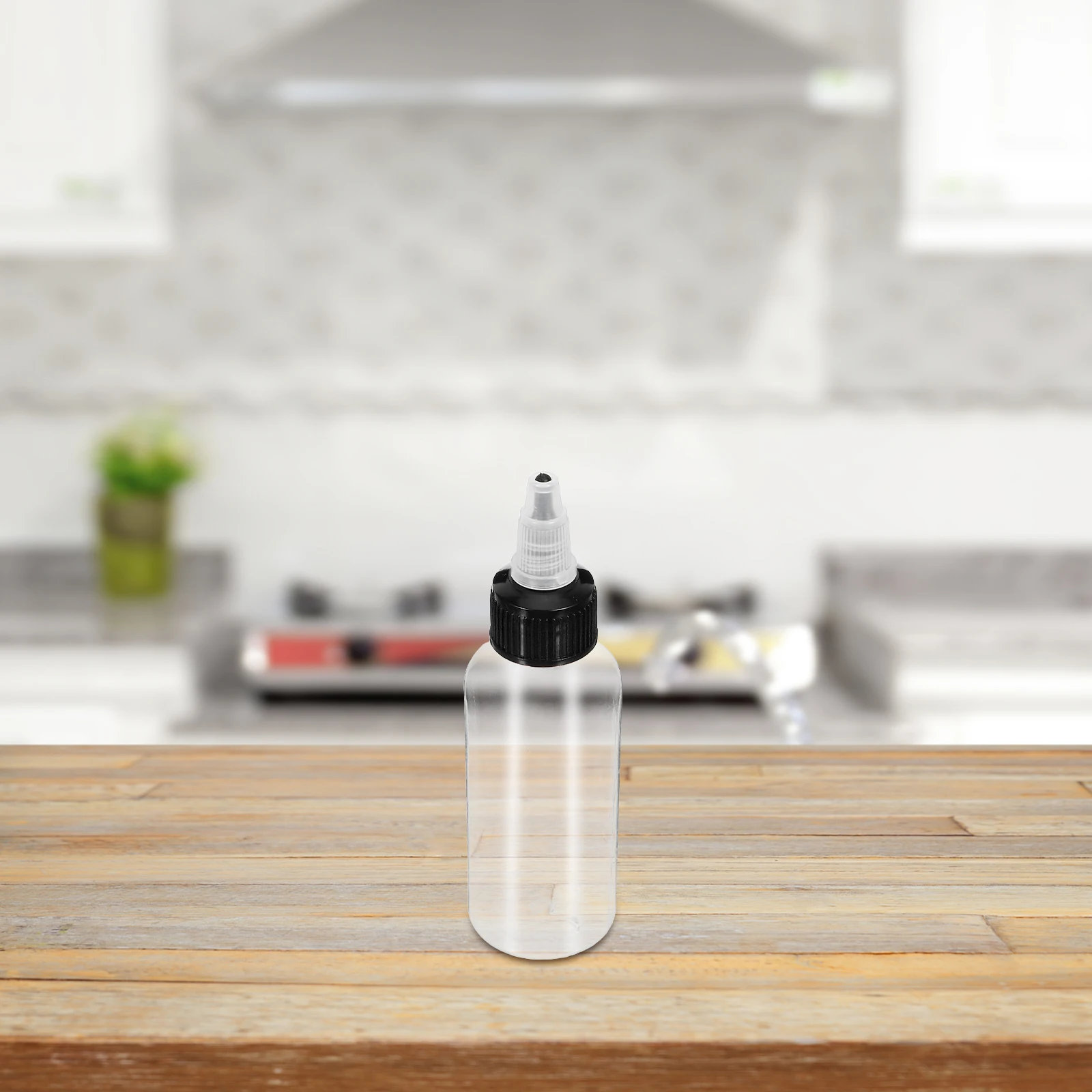 

15Pcs Precision Tip Applicator Bottle 60Ml Clear Squeezable Plastic Fine Tip Dispenser for Paint Gel Ink Nail Art Craft DIY