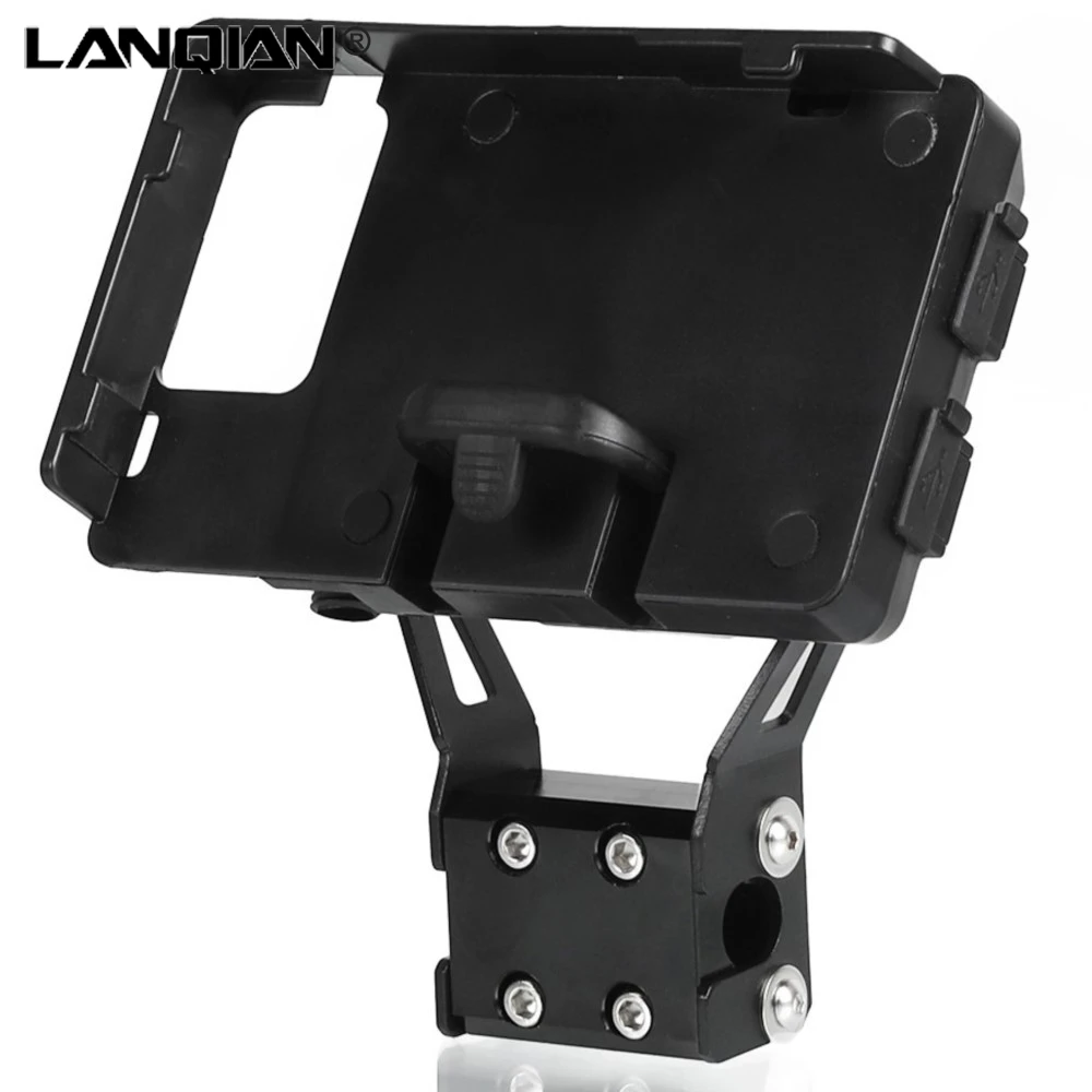 Motorcycle Navigation Bracket GPS Mount Phone Plate Bracket Support Holder For Honda CRF1000L Africa Twin 2016 2017 2018 -2023 #5