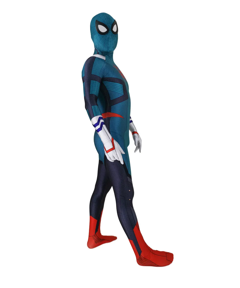 Disfraz de Spiderhero con estampado 3D, traje Zentai para fiesta de Halloween, Spiderhero, Spiderman, Spiderman, Spiderhero