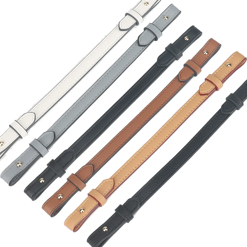 

Adjustable ort Narrow Fine Strap Handbag Women's Bag Accory Pure Color No Bule Bag Handle Replacement Belt