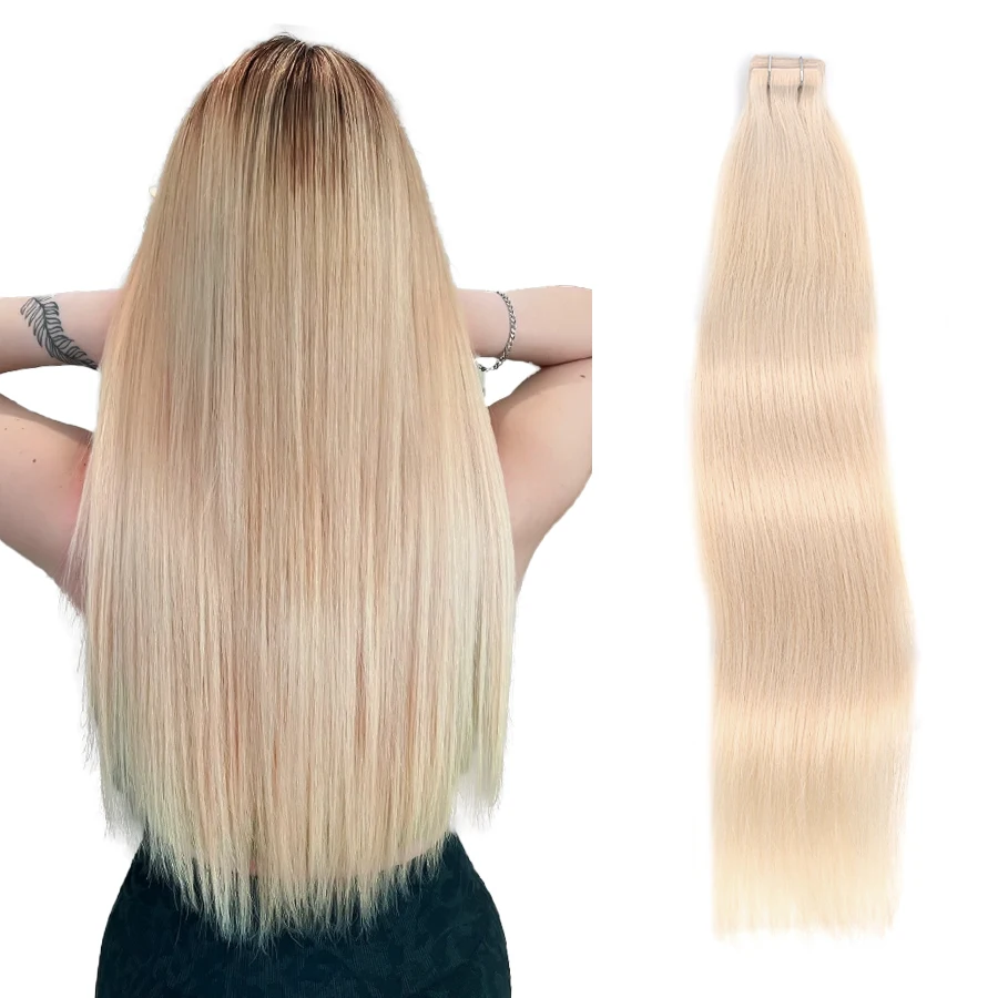 

Paruks Straight PU Skin Weft Invisible Tape In Remy Hair Extensions Natural Human Hair 12'' 16" 20" 24" Seamless Adhesives Tape