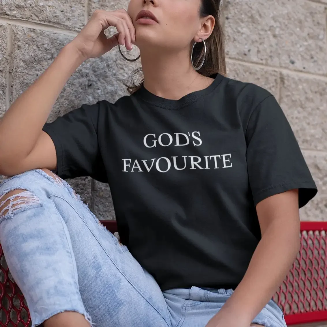 God s Favourite T Shirt Cute Baby for the Summer Same Day Free Postage 100 Soft Cotton Digitally