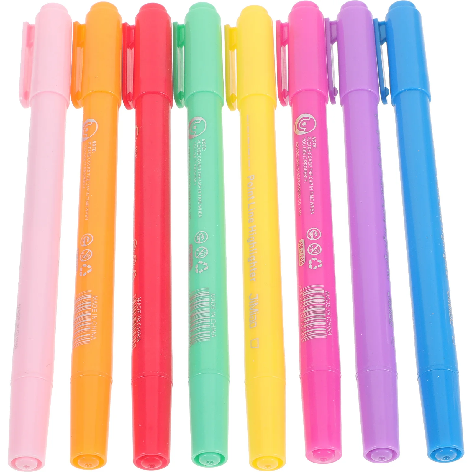 8 قطعة أقلام منحنية ملونة هيغليغتر مجموعة لتدوين الملاحظات المجلات كتاب بمناسبة الحرف الفنية سكرابوكينغ مشاريع الكتابة #4