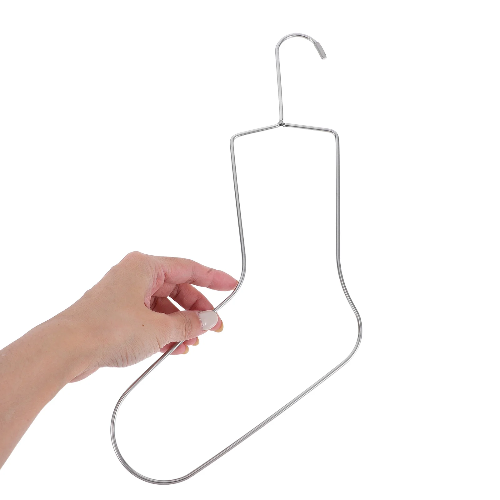 

2Pcs Metal Sock Blockers Display Rack for Knitting Crochet Drying Shaping Organizers Sock Blockers for Knitting