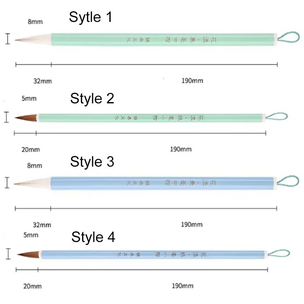 Pincel de caligrafia chinesa, aquarela a óleo, pintura a óleo, escrituras de madeira, pincel de escrita, cabelo de lobo, arte, aquarela