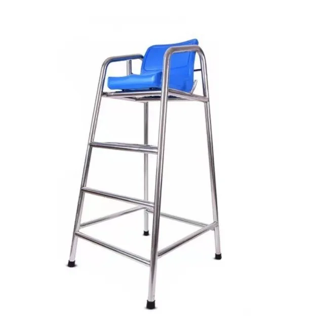 Wholesale 304 Stainless Steel Pool Ladder Lifeguard Chair and Observation Platform Equipment for Hotels and Swimming Poolspromot