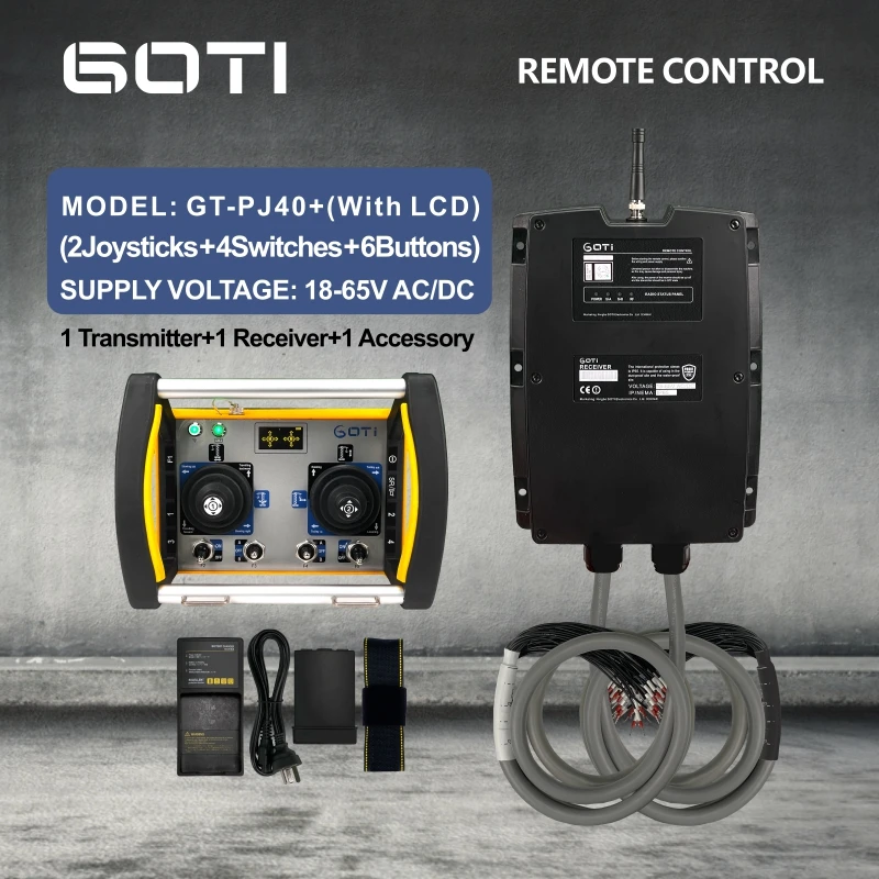 GOTI GT-LD06 GT-LD08 GT-LD10 GT-LD12 GT-PJ40+ Crane Remote Control Switch Double Speed Remote Control Russia Spain Warehouse