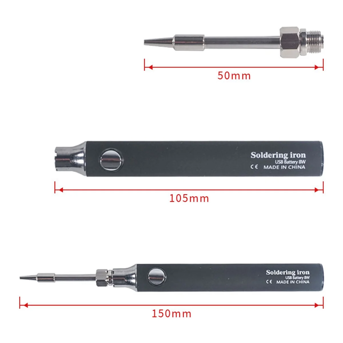 Wireless Soldering Iron USB Charging Portable Built-in Lithium Battery Home Outdoor Repair Tool Electric Soldering