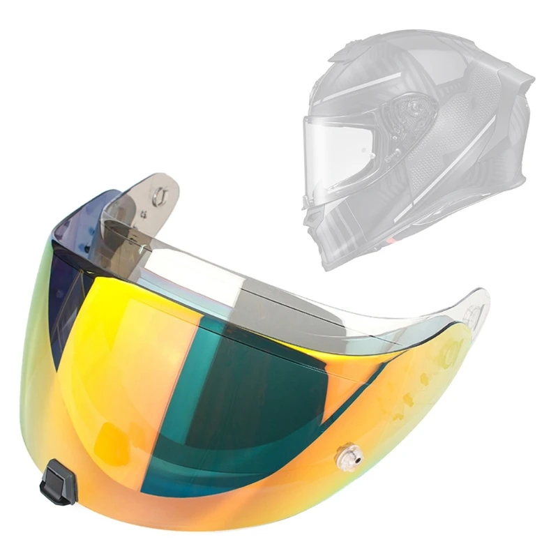 Motorcycle Helmets Lens Visors High Visibility UV Protection PC Face Shield Sunshade Windproof Anti-fog Lens for Air T520 ST1400