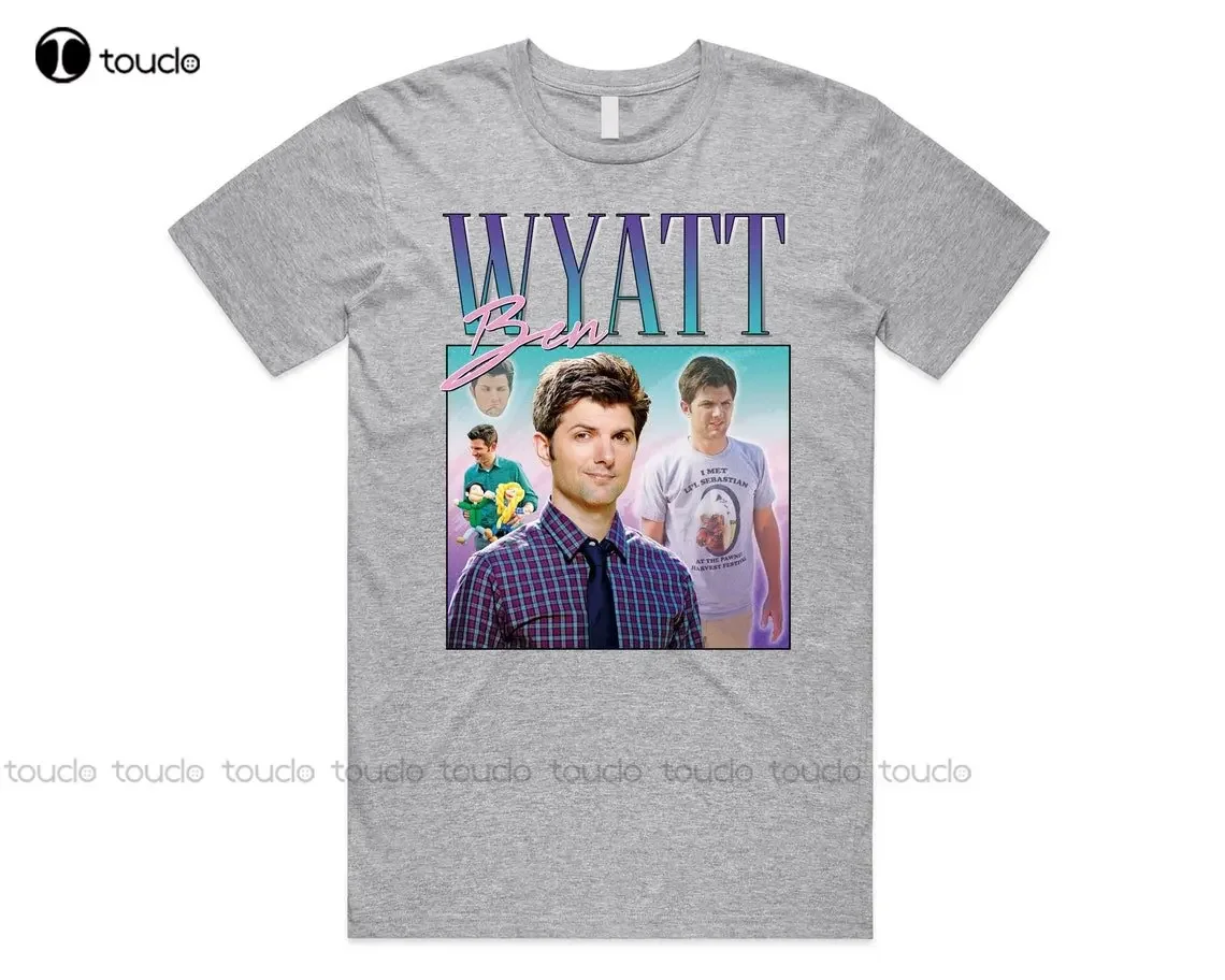 Ben Wyatt T-Shirt Tee Top Parks & Rec Funny Gift Retro 90'S Vintage Custom Aldult Teen Unisex Digital Printing Tee Shirts