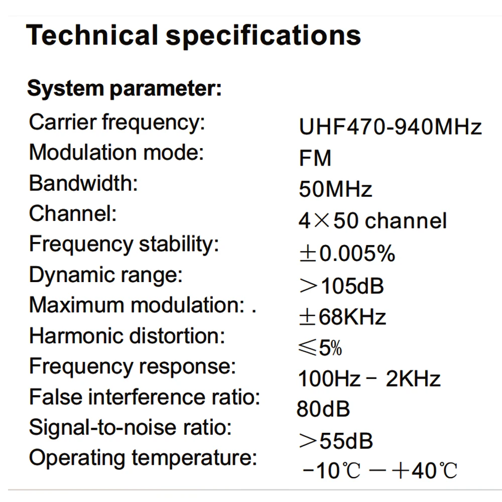 Paulkitson AD4Q 4-Kanal-Funkmikrofon Professionelles Bühnenmikrofon Kondensensor KSM11 KSM9 BETA87A Kapsel 500/600/900 MHz – Detail 5