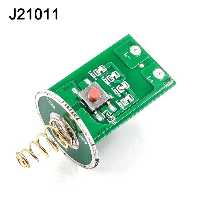 Flashlight Parts Switch Circuit Board 2-2.5A LED Driving Board with Charge Protection Type-C Micro USB Charging Port J21011