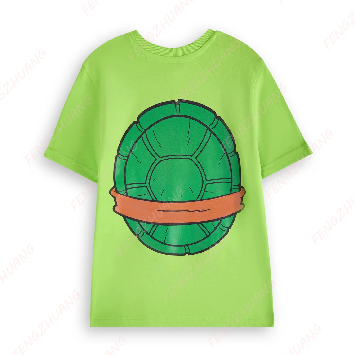 Teenage Mutant Ninja Turtles Cosplay Short Sleeved T-Shirt Men and Women Summer Loose Tops Hot Sale Faddish Casual T-shirts