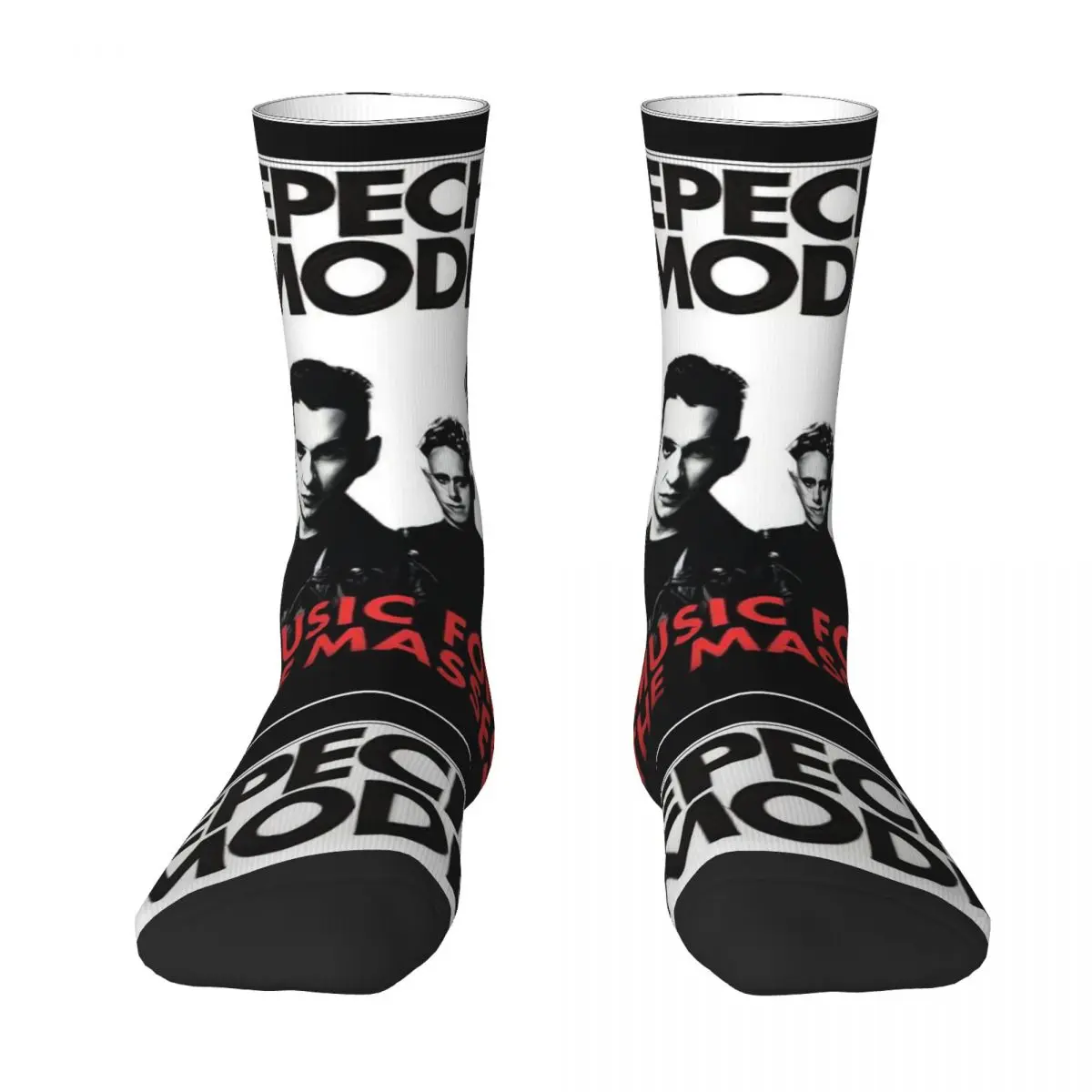 

Depeched Rock Music Socks Harajuku Super Soft Stockings All Season Long Socks Accessories for Unisex Christmas Gifts